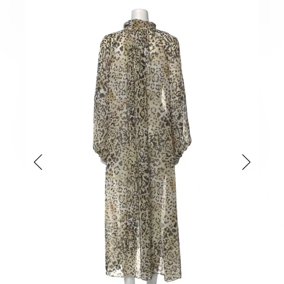 La Ligne Silk Leopard Dress - Picture 2 of 2
